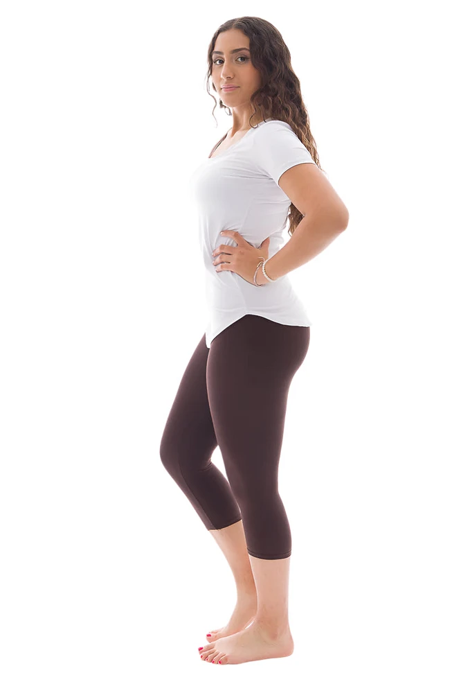 Brown - Capris