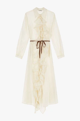 Long Ruffled Dress