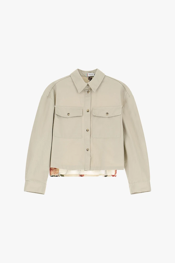 Jacket With Back Print