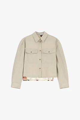 Jacket With Back Print