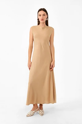 Boat-Neck Dress