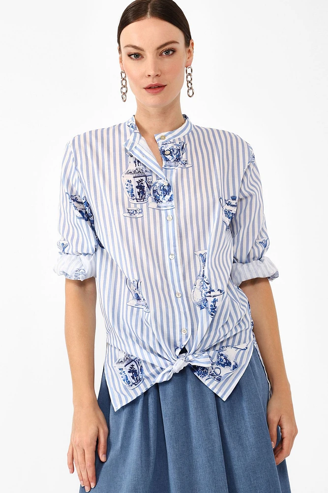 Striped Cotton Shirt