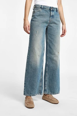 Flared Leg Jeans