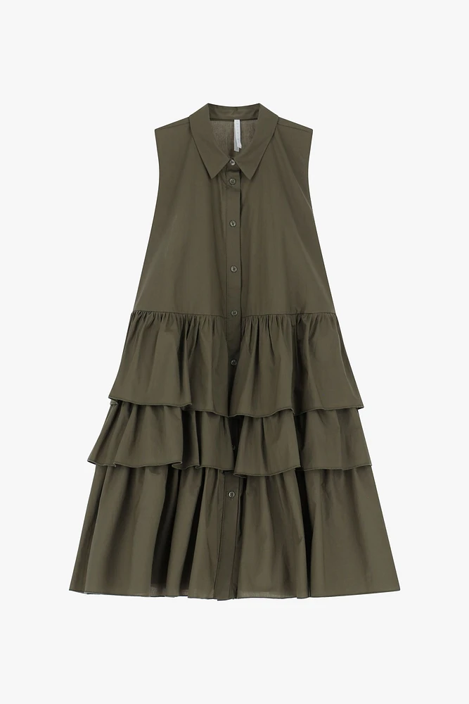 Short Ruffled Dress