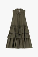 Short Ruffled Dress