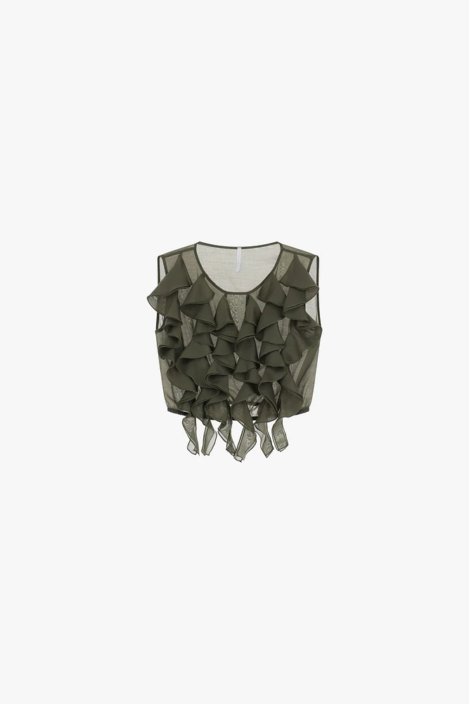 Ruffled Top
