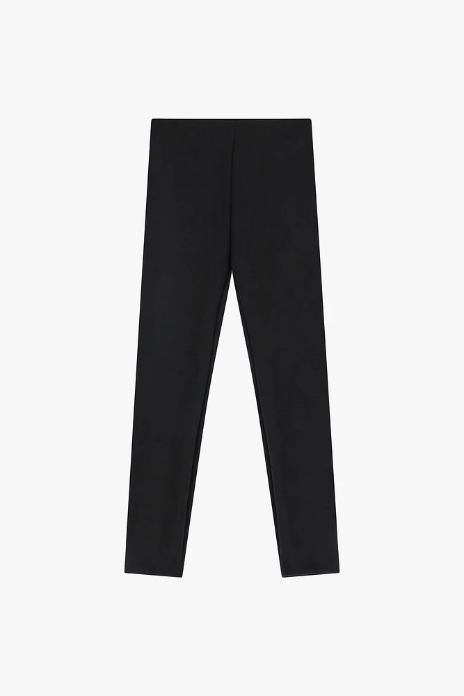 Pantalon effet daim