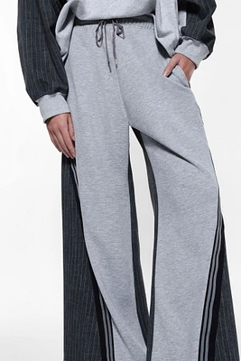 Striped Detailed Trousers