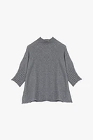 Oversized turtleneck sweater