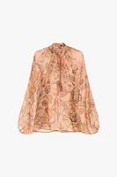 Floral Print Blouse