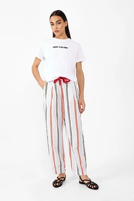 Baggy Striped Trousers