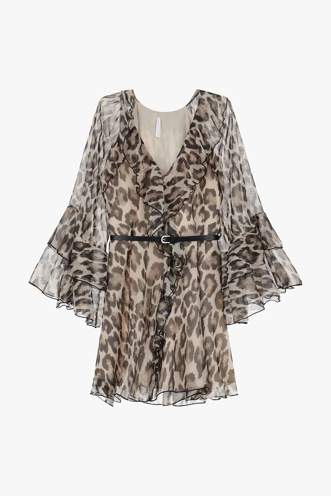 Short Leopard Dress
