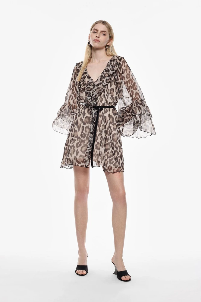 Short Leopard Dress