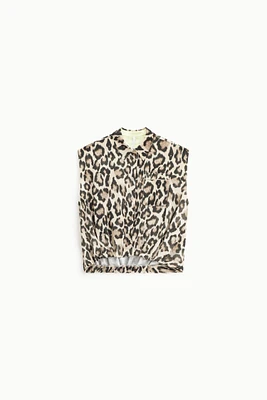 Animal Print Top
