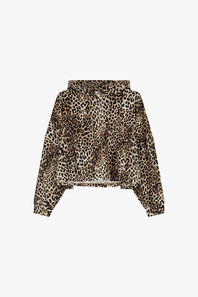 Sweat-shirt à imprimé animal