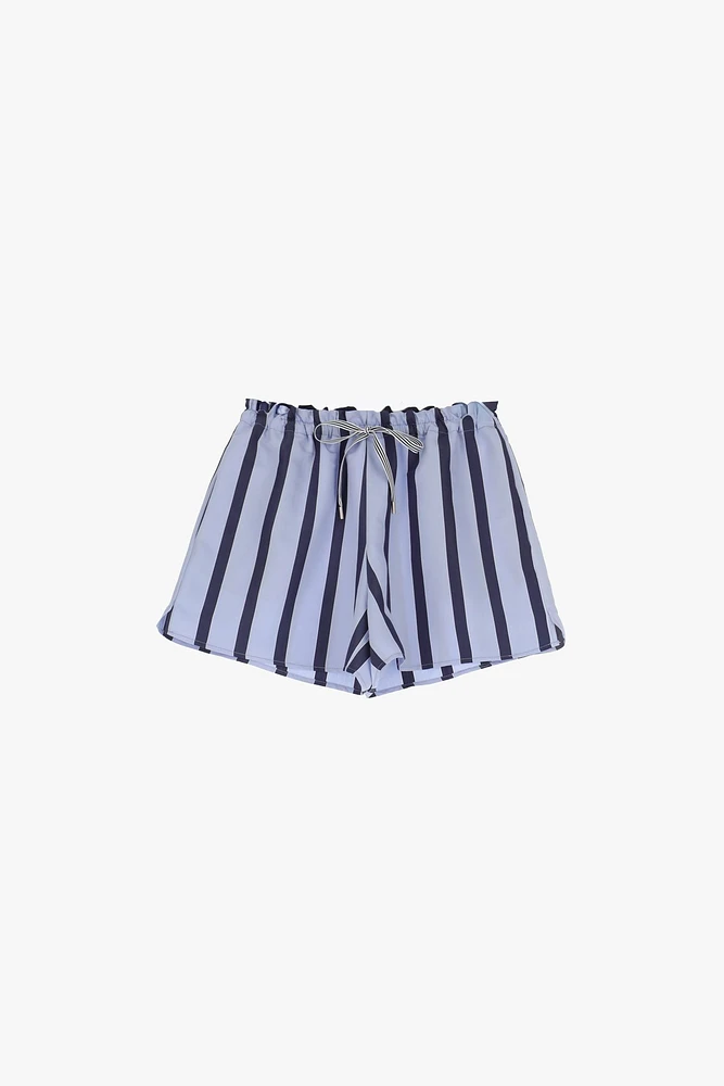 Short rayé
