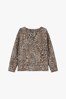 Leopard Print Sweatshirt