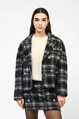 Checked Shirt Jacket