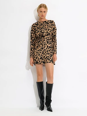 Leopard Mini Dress