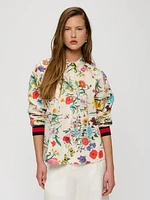 Floral Cotton Blouse