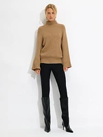 Bell Sleeve Knit Sweater