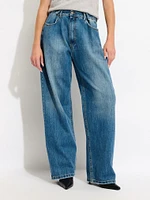 Loose Fit Wide Leg Jeans