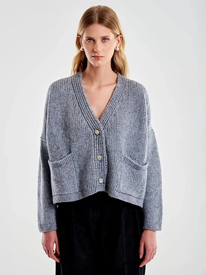 Wool Blend Cardigan