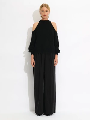Pull à découpes