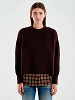 Mix Ribbed Sweater