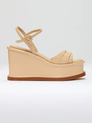 Strappy Wedge Heel