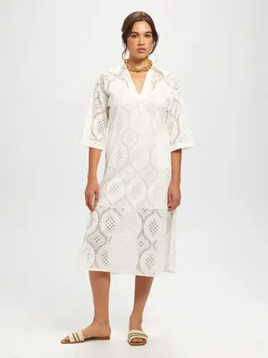Bohemian Perforated Dress