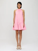 Poplin Short Dress