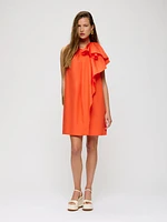 Ruffle Cotton Dress