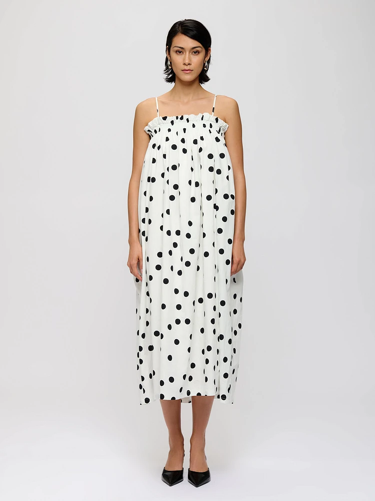 Polka-dot Balloon Dress