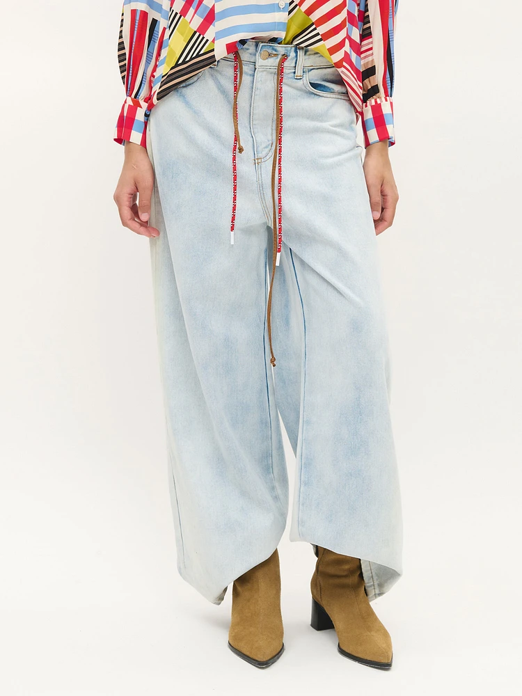 Pantalon ballon coupe décontractée