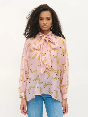 Fruit Print Blouse