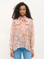 Fruit Print Blouse