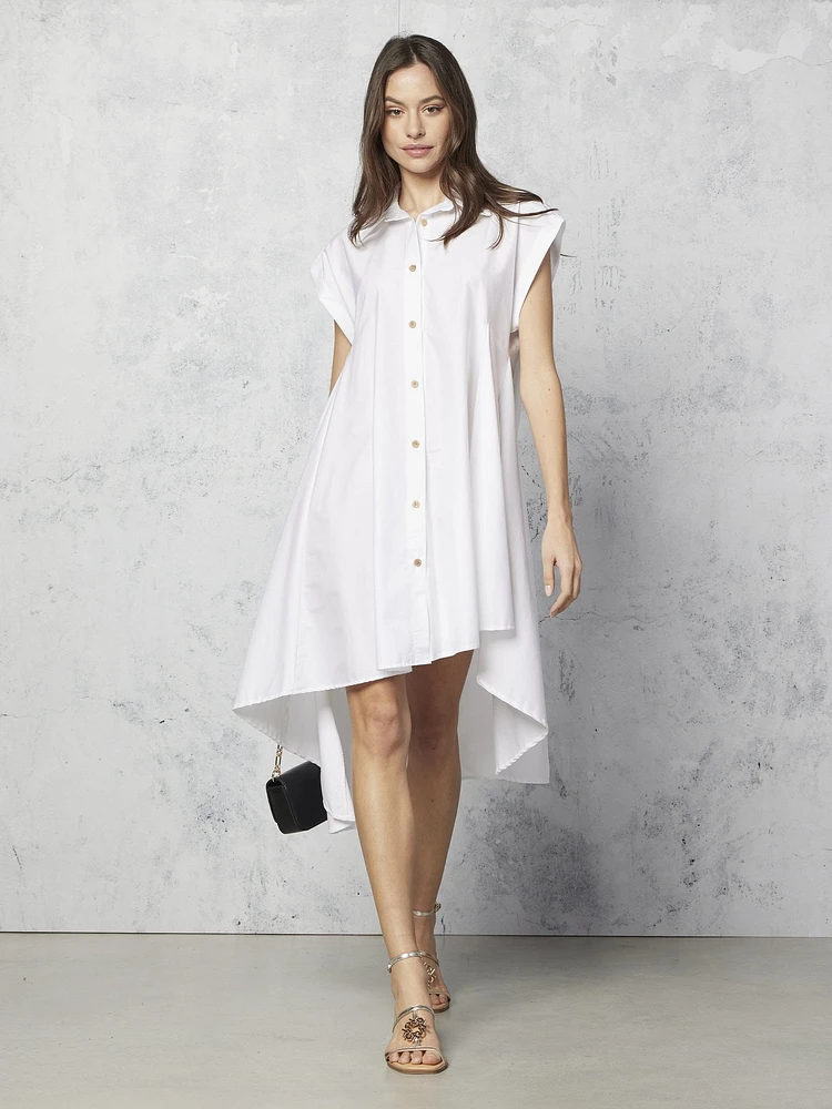 Asymmetrical Shirtdress