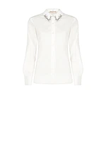 Embellished Collar Blouse