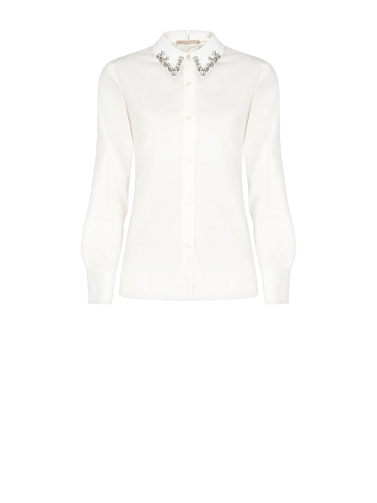 Embellished Collar Blouse