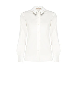 Embellished Collar Blouse