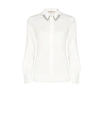 Embellished Collar Blouse