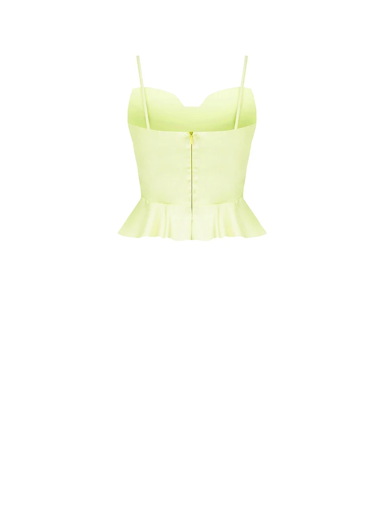 Crop Top with Maxi Bow