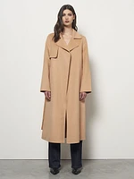 Wool Blend Coat