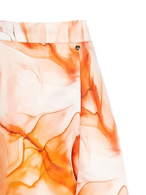 Marble Print Skirt