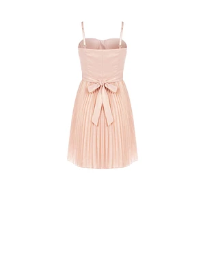 Cocktail Pleated Dress