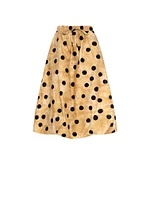 Polka Dot Circle Skirt