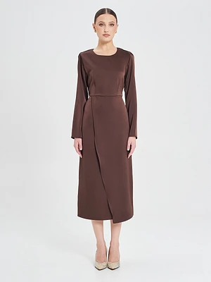 Midi Wrap Dress