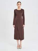 Midi Wrap Dress