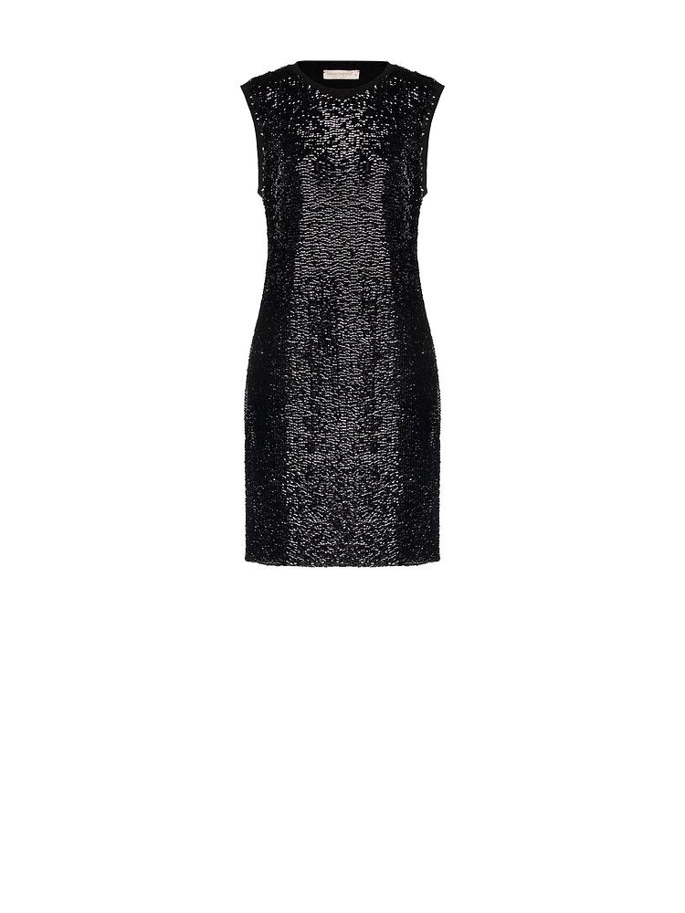 Front Sequin Dress